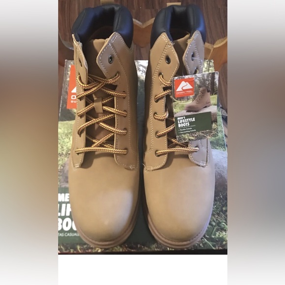 💜Ozark Trail Outdoor Equipment Men’s Lifestyle Troy Faux Suede Boots Size:11